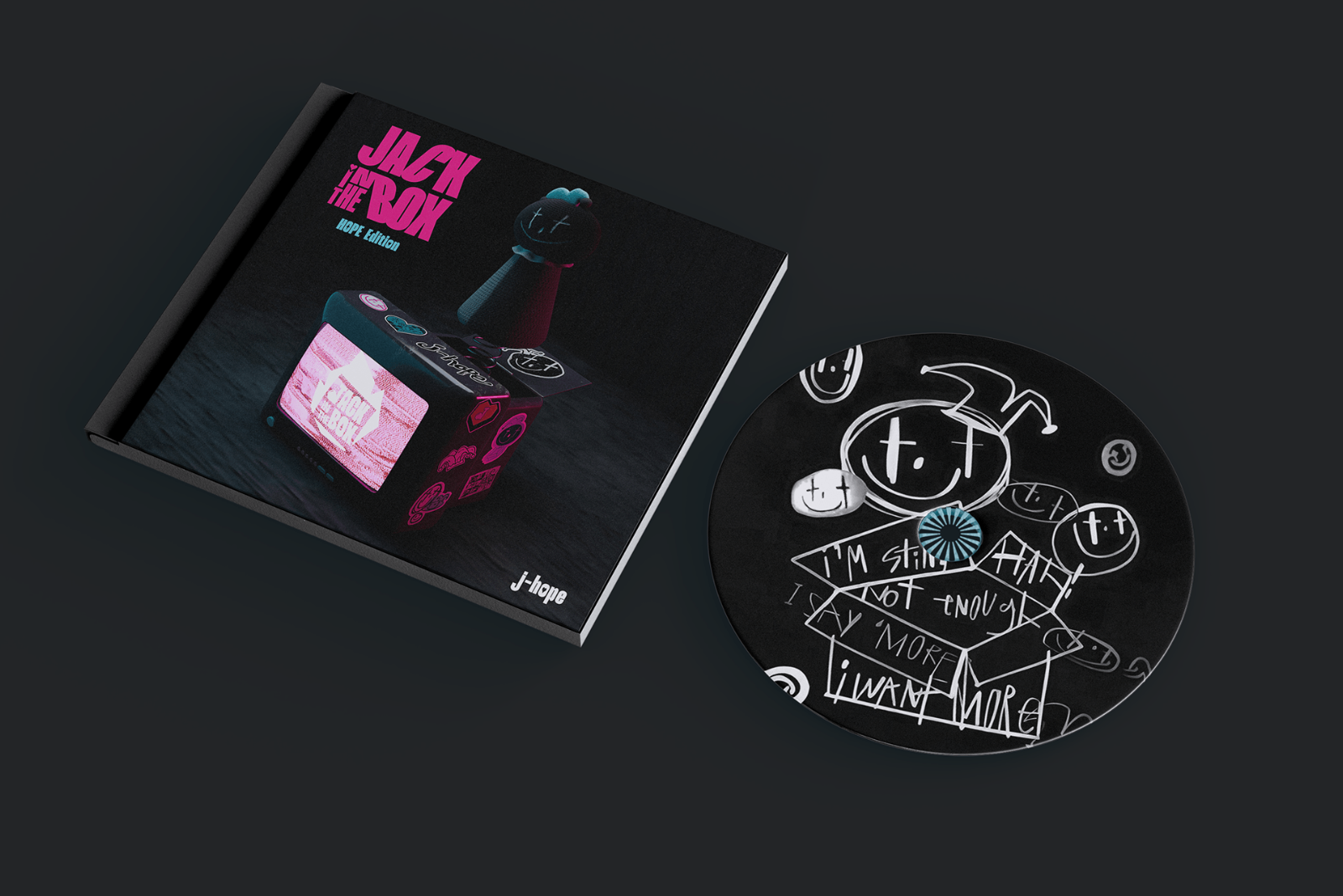Portada 3D: Jack in the Box by J-hope